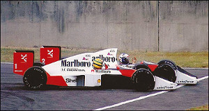 Prost et Senna Suzuka 1989